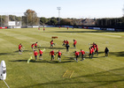 Temporada 13/14. Entrenamiento. El grupo se entrena en el campo 4 del Cerro del Espino